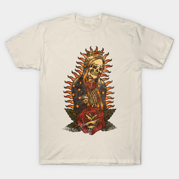 Santa Muerte T-Shirt by OldSalt